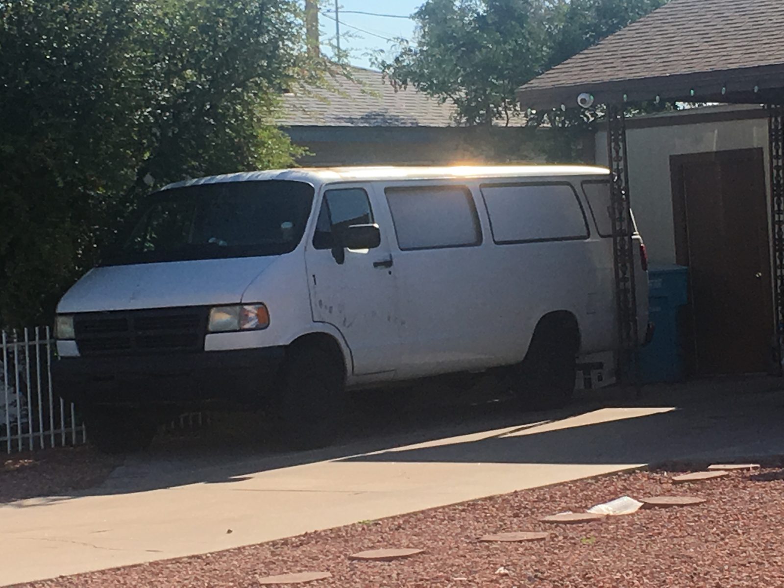 The white van where Vueuv Technologies started, Phoenix, Arizona, 2018